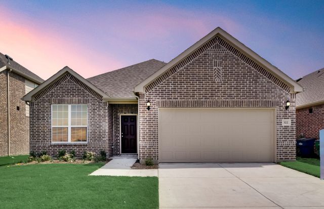 Burnet Plan in Woodcreek, Rockwall, TX 75087