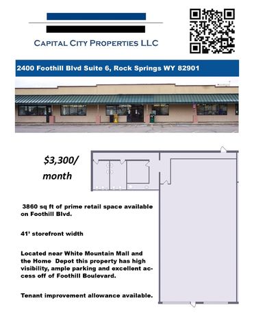 2400 Foothill Blvd, Rock Springs, WY 82901