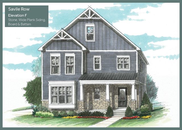 The Savile Row Plan in The Village at Rivers Pointe Estates, Hebron, KY 41048