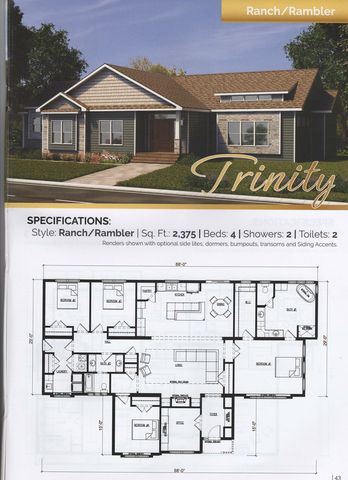 Trinity Plan in Iseman Homes Kearney Branch, Kearney, NE 68848