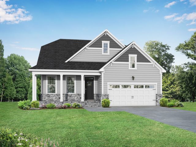 The Birch II D Plan in Glenmere, Knightdale, NC 27545