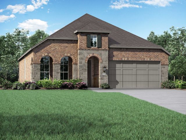 Plan Amberley in Waterscape: 50ft. lots, Royse City, TX 75189