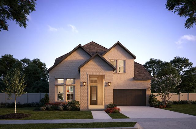 Delacroix Plan in Village on Main Street, Frisco, TX 75035