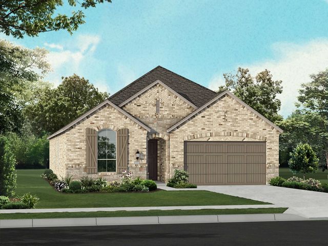 Plan Ashwood in The Parks at Wilson Creek: 50ft. lots, Celina, TX 75009