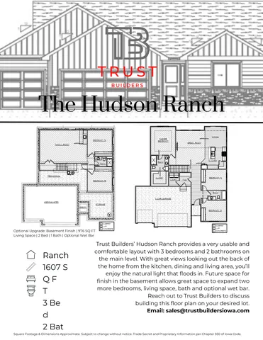 Hudson Plan in Pavilion Park, West Des Moines, IA 50266