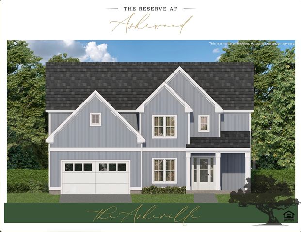 The Asheville Plan in The Reserve at Ashewood, Hampstead, NC 28443
