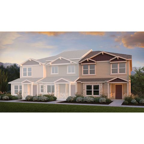 The Wexford Plan in The Townes at Chapel Heights, Colorado Springs, CO 80916