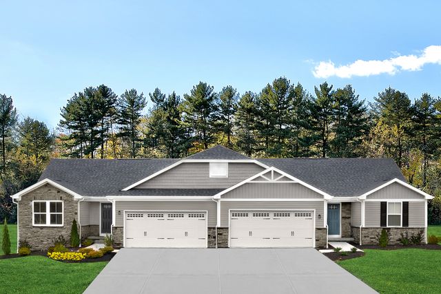 Barbados Isle with Full Basement Plan in Walden Springs, Hamilton, OH 45011