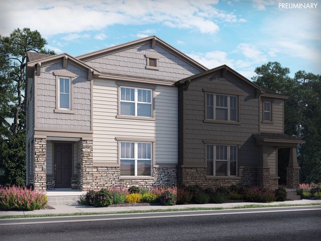 Keystone Plan in Prospect Village at Sterling Ranch: Paired Homes, Littleton, CO 80125