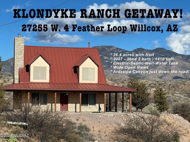 27255 W  Four Feather Loop, Willcox, AZ 85643