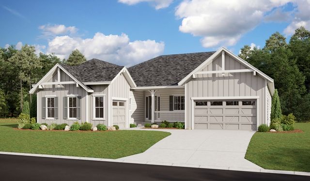 Hanford Plan in Vista Pines at Crystal Valley, Castle Rock, CO 80104