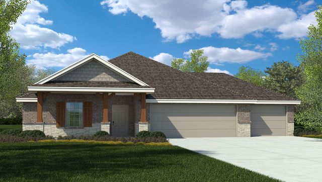 Everett Plan in Country Meadows, Thorndale, TX 76577