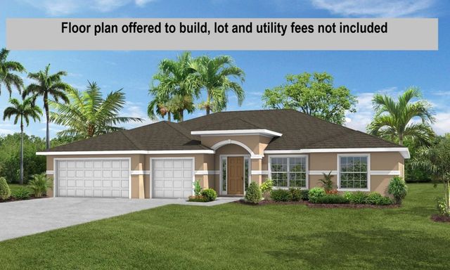 Augusta Plan ON YOUR LOT in Palm Coast BUILD ON YOUR LOT, Palm Coast, FL 32164