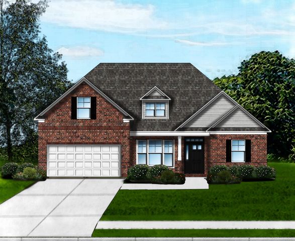 Carol II B2 (Brick Front) Plan in Southern Columns, Florence, SC 29506