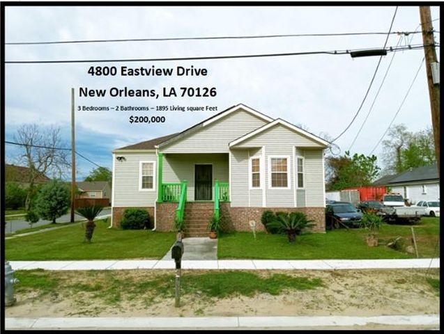 4800 Eastview Dr, New Orleans, LA 70126