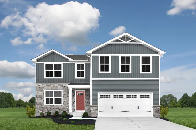Elder with Basement Plan in Woodlands at Morrow, Morrow, OH 45152