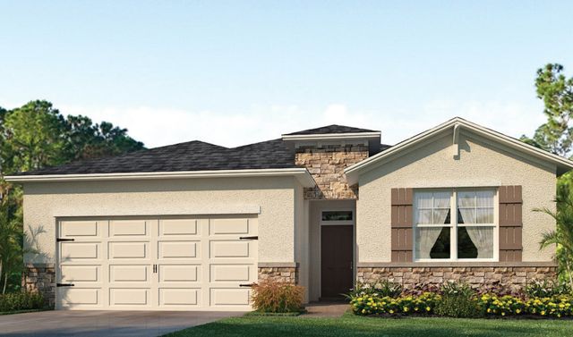 Delray Plan in The Shores at Brightwater, North Fort Myers, FL 33917