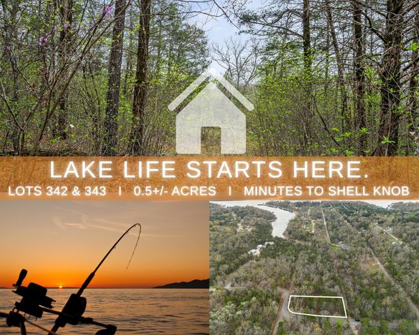 342 & 343 Turkey Mountain Estates, Shell Knob, MO 65747