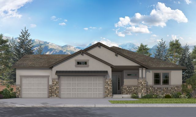 Copperwood Plan in Forest Lakes, Monument, CO 80132