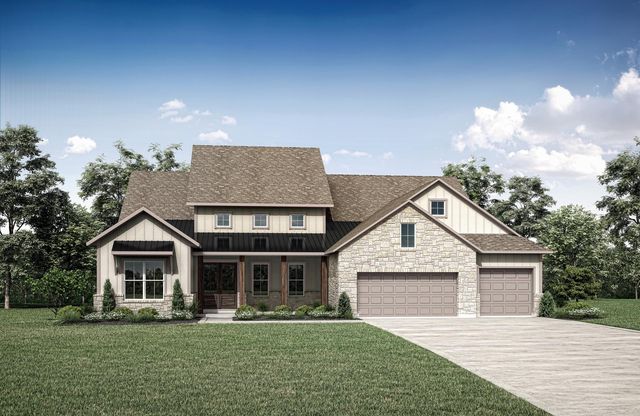 LEIGHTON Plan in The Highlands - 75', Porter, TX 77365