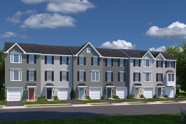 Mozart 3-Story Plan in Schoolview Towns at Catasauqua, Catasauqua, PA 18032