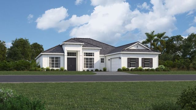 Bougainvillea II Plan in Palm Lake at Coco Bay : Estate Homes, Englewood, FL 34224