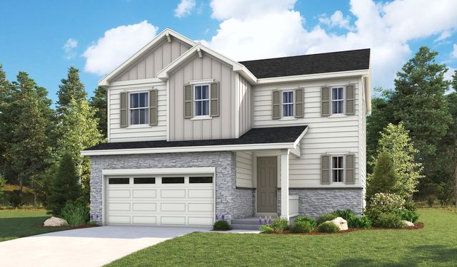 Coral II Plan in Thompson River Ranch, Johnstown, CO 80534