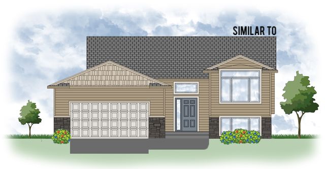 Bayfield Plan in Creekside Place, Harrisburg, SD 57032