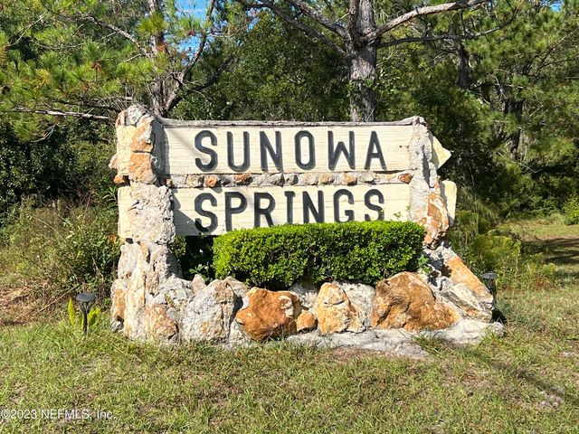 0 SUNOWA SPRINGS Trail, Bryceville, FL 32009