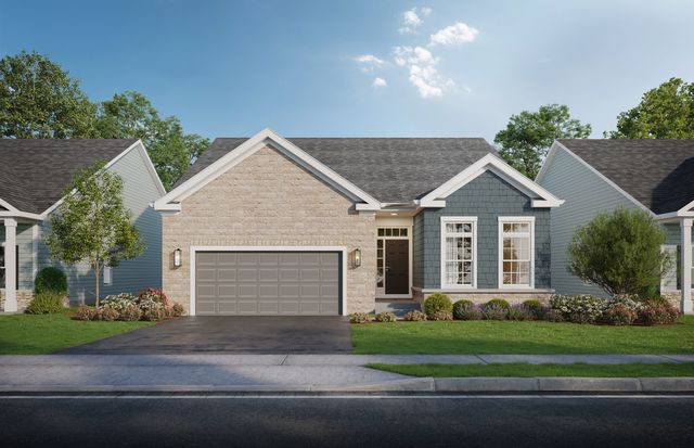 Devon Plan in The Villas at Scioto Meadows, Powell, OH 43065