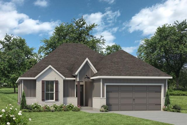 The 1651 Plan in The Village at Elm Creek, Troy, TX 76579