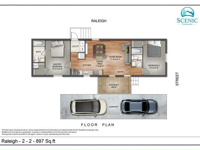 Raleigh Plan in Scenic Community, Asheville, NC 28805