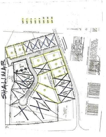 Shalimar Subdivision, Springfield, KY 40069