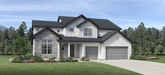 Bross Plan in Montaine - Estate Collection, Castle Rock, CO 80104