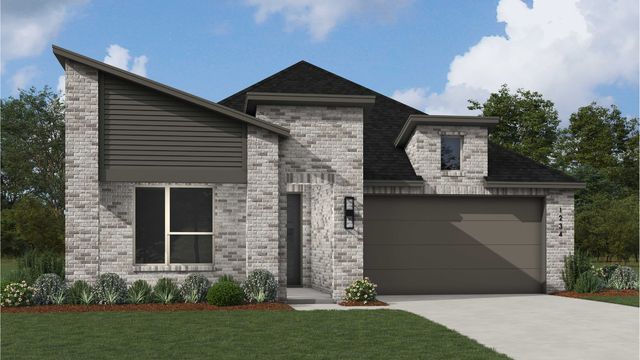 Plan Picasso in Parkside Peninsula, Georgetown, TX 78628