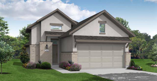 Muenster Plan in The Meadows at Imperial Oaks 40', Conroe, TX 77385