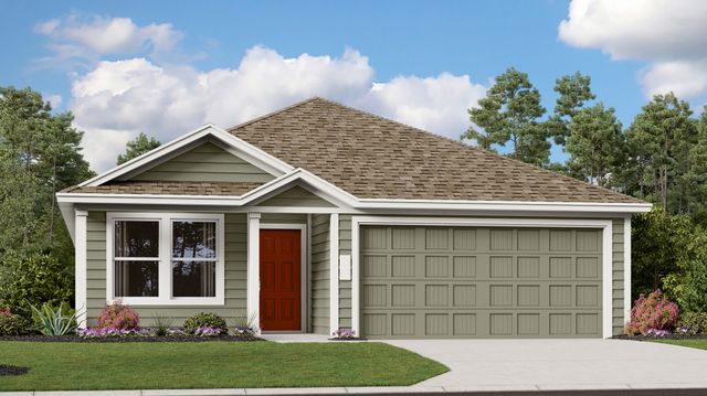 Gannes Plan in Sage Meadows : Watermill Collection, Saint Hedwig, TX 78152