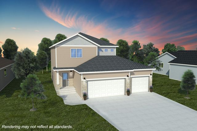 2086 CLASSIC 3 STALL Plan in Meadow View, Fargo, ND 58104