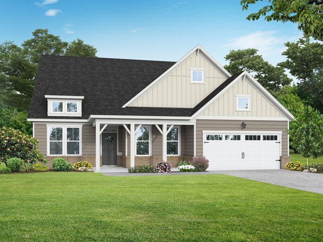 The Magnolia A Plan in Glenmere, Knightdale, NC 27545