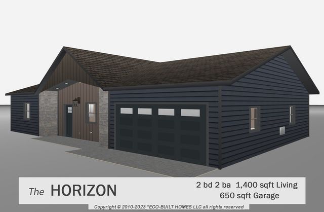 Horizon Plan in Eco-Built Homes, Billings, MT 59101