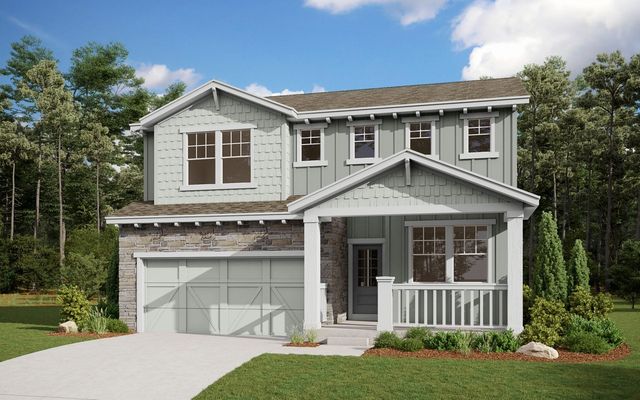 Frontier Plan in Ascent Village at Sterling Ranch - Single Family Homes, Littleton, CO 80125