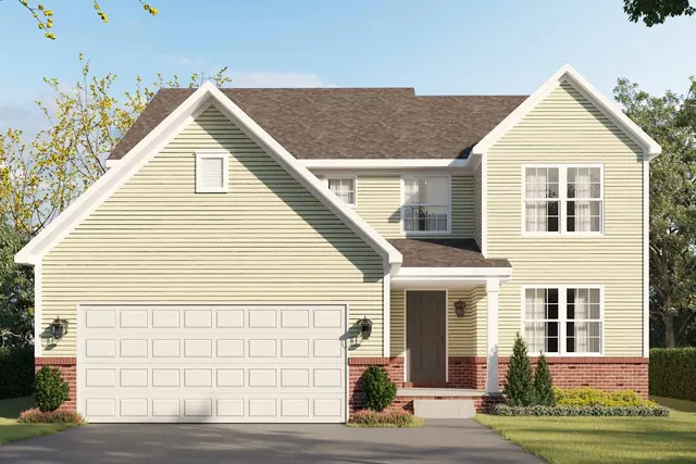 Larch Plan in Estates at Hawthorne Woods, New Boston, MI 48164