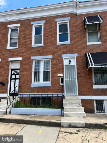 1017 N  Payson St, Baltimore, MD 21217