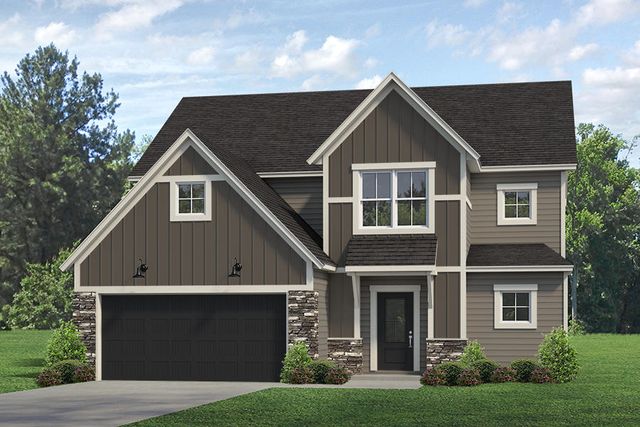National Farmhouse Plan in Goldfinch Cove, Evansville, IN 47725