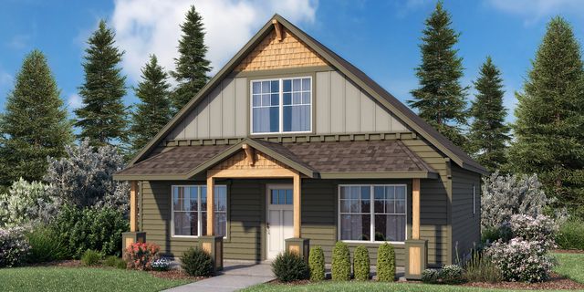 The Cottonwood - Build On Your Land Plan in Southern Oregon- Build On Your Own Land - Design Center, Central Point, OR 97502