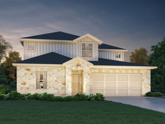 The Pearl (C452) Plan in Butler Farms - Boulevard Collection, Liberty Hill, TX 78642