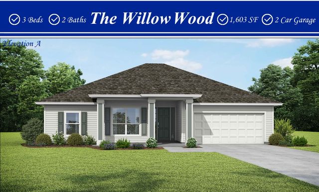 Willow Wood Plan in Weston Woods, Jacksonville, FL 32222
