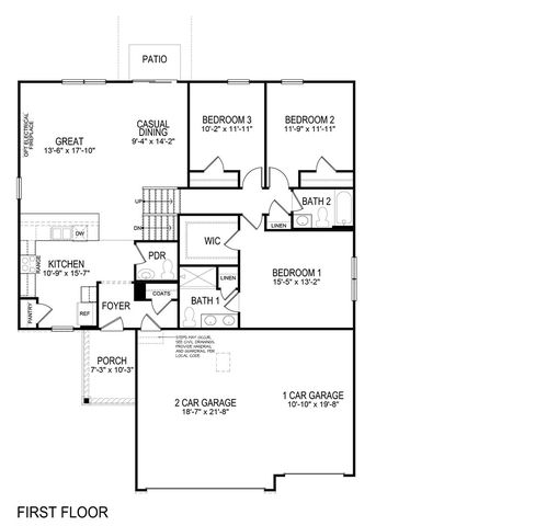 Bryant Plan in Rolling Prairie Estates, Cedar Rapids, IA 52411
