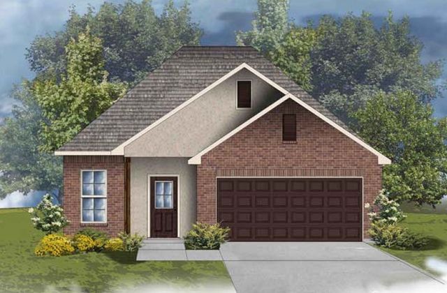 Melville II B Plan in Metairie Place, Youngsville, LA 70592