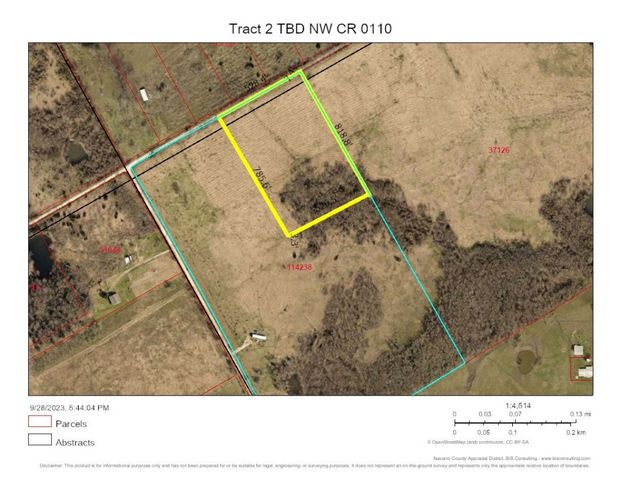 NW County Road 110 Tract #2, Corsicana, TX 75110
